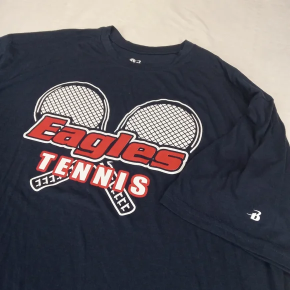 Eagles Tennis T-Shirt - Navy Blue NWT - Picture 2 of 8